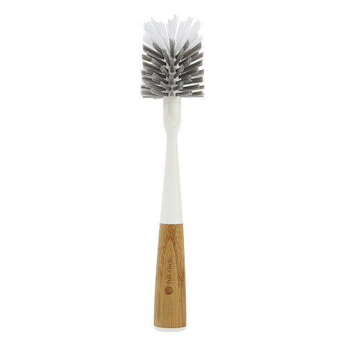 Full Circle Clean Reach Replaceable White Bottle Brush, 1 Ea